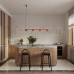 Пендел SOLLUX SL.2708 AURA RED 4 x GX53 Пендел SOLLUX SL.2708 AURA RED 4 x GX53