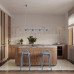 Пендел SOLLUX SL.2710 AURA AZURE 4 x GX53