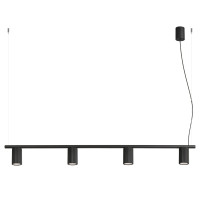 Пендел SOLLUX SL.2712 KARBON BLACK 4 x GU10 Пендел SOLLUX SL.2712 KARBON BLACK 4 x GU10