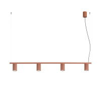 SOLLUX SL.2715 KARBON RED OCHRE 4 x GU10 SOLLUX SL.2715 KARBON RED OCHRE 4 x GU10