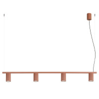 Пендел SOLLUX SL.2715 KARBON RED OCHRE 4 x GU10 Пендел SOLLUX SL.2715 KARBON RED OCHRE 4 x GU10