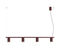 SOLLUX SL.2719 KARBON BURGUNDY 4 x GU10 SOLLUX SL.2719 KARBON BURGUNDY 4 x GU10