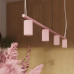 Пендел SOLLUX SL.2721 KARBON PINK 4 x GU10