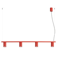 Пендел SOLLUX SL.2724 KARBON RED 4 x GU10 Пендел SOLLUX SL.2724 KARBON RED 4 x GU10