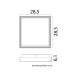 SU-MA BN-KW285XL BENI 27W 2700K - 4000K IP65