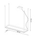 LED пендел THORO LIGHTING TH.163 TUULA M 4000K