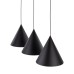 Пендел TK LIGHTING 10060 CONO BLACK 3L