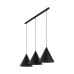 Пендел TK LIGHTING 10060 CONO BLACK 3L