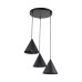 Пендел TK LIGHTING 10067 CONO BLACK 3 S