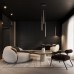 TK LIGHTING 10117 PIANO BLACK/GOLD