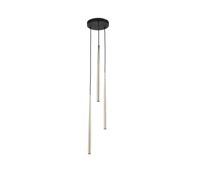 TK LIGHTING 10117 PIANO BLACK/GOLD