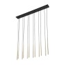 TK LIGHTING 10119 PIANO BLACK/GOLD