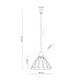 TK LIGHTING 10156 MODESTO WOOD