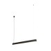 LED пендел TK LIGHTING 18080 LUXE BLACK