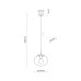 Пендел TK LIGHTING 4676 VIBE