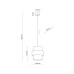 Пендел TK LIGHTING 5094 CALISTO