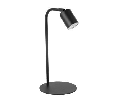 Настолна лампа TK LIGHTING 5414 LOGAN BLACK