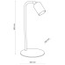 TK LIGHTING 5490 LOGAN WHITE