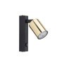 Аплик TK LIGHTING 6087 TOP BLACK/GOLD