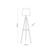 Лампион TK LIGHTING 698 VAIO WHITE