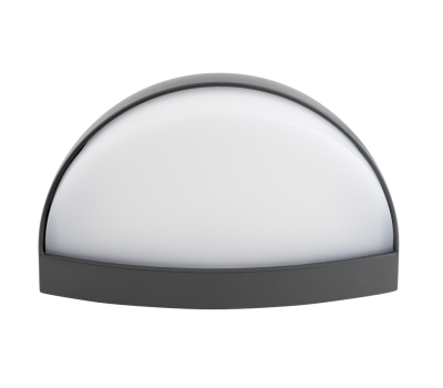 LED фасаден аплик Ultralux FOT740GR ANTHRACITE 7W 4000K IP54
