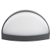 LED фасаден аплик Ultralux FOT740GR ANTHRACITE 7W 4000K IP54
