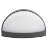 LED фасаден аплик Ultralux FOT740GR ANTHRACITE 7W 4000K IP54
