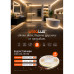 Ultralux LCW320NW COB 320 leds/m 10W 4000K 24V DC IP65