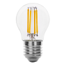 LED крушка Ultralux LFG42727D FILAMENT E27 G45 4W 2700K ДИМИРУЕМА