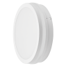 LED фасаден плафон Ultralux LPW24CCT 24W IP54 WHITE