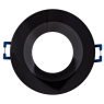 ULTRALUX LVSBRGU10BL BLACK ROUND IP44