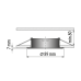 Луна за вграждане ULTRALUX LVSBRGU10WH WHITE ROUND IP44