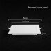 V-TAC 104806 6W CREE LED CCT 3000K - 4000K - 6500K D120 х 120 WHITE LED SQUARE PANEL RECESSED MOUNTING