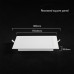 V-TAC 104836 12W CREE LED CCT 3000K - 4000K - 6500K D170 х 170 WHITE LED SQUARE PANEL RECESSED MOUNTING