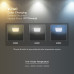 V-TAC 104956 12W CREE LED CCT 3000K - 4000K - 6500K D170 WHITE LED SQUARE PANEL SURFACE MOUNTING 