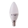 LED крушка V-TAC 111 CANDLE E14 7W SAMSUNG LED 3000K