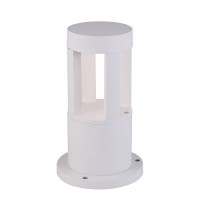 V-TAC 128317 WHITE GARDEN LAMP 10W CREE LED 4000K
