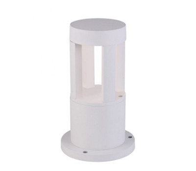 V-TAC 128317 WHITE GARDEN LAMP 10W CREE LED 4000K