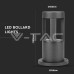 V-TAC 128324 BLACK GARDEN LAMP 10W CREE LED 6400K