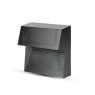 LED фасадна луна за открит монтаж V-TAC 1398 STEP LIGHT BLACK 3W 3000K