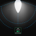 LED крушка V-TAC 2141666 CANDLE CREE LED E14 3,7W =30W 4000K LED крушка V-TAC 2141666 CANDLE CREE LED E14 3,7W =30W 4000K