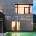 LED фасаден аплик V-TAC 217081 LED WALL LAMP 5W 3000K BLACK