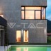 LED фасаден аплик V-TAC 217082 LED WALL LAMP 5W 3000K WHITE IP65