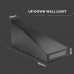 V-TAC 218297 LED WALL LAMP 5W 3000K BLACK IP65