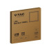 V-TAC 23455 36W LED 6500K 600mm x 600mm 6PC. SET LED PANEL FLICKER FREE IP65 RECESSED MOUNTING 
