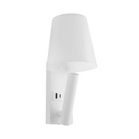 V-TAC 240006 2W CREE LED 3000K WHITE WALL USB LAMP V-TAC 240006 2W CREE LED 3000K WHITE WALL USB LAMP