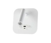 LED аплик V-TAC 240026 8W CREE LED 3000K WHITE WALL USB LAMP LED аплик V-TAC 240026 8W CREE LED 3000K WHITE WALL USB LAMP