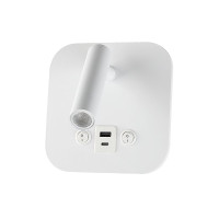V-TAC 240026 8W CREE LED 3000K WHITE WALL USB LAMP