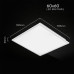 V-TAC 241456 40W CREE LED 4000K 600mm x 600mm 10PC. SET LED PANEL RECESSED MOUNTING 