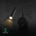 LED аплик V-TAC 241506 3W CREE LED 3000K BLACK WALL LAMP